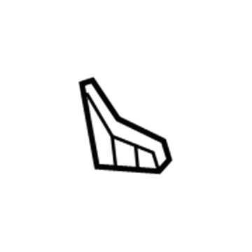 GM 13487388 Baffle, Lower Driver Side
