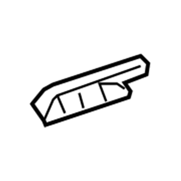 GM 39132864 Baffle, Driver Side