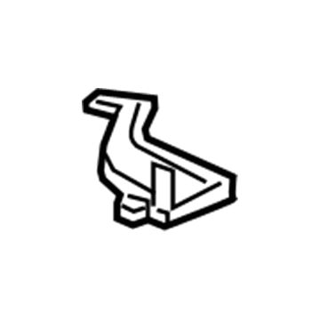 GM 39135226 Baffle, Front Driver Side