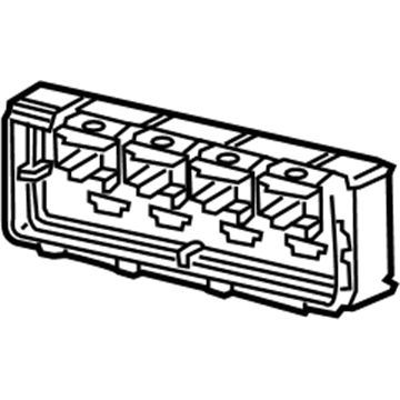 Cadillac HVAC Control Module - 84428986