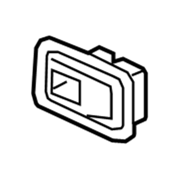 GM 13390286 Release Handle, Rear