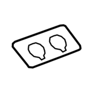GM 39117744 Striker Cover, Rear