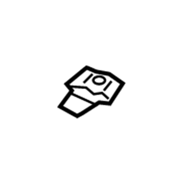 GM 23254386 Child Seat Bracket