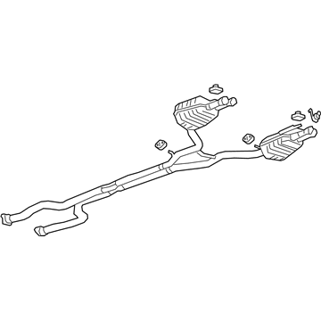2020 Cadillac CT6 Muffler - 84760115