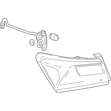 Chevy Malibu Back Up Light - 84516375