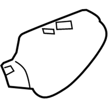Chevy Impala Exhaust Heat Shield - 22912731