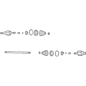 Saturn CV Joint - 88967242