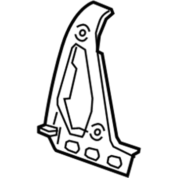GM 22751226 Crossmember Extension, Driver Side