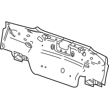 2016 Chevy Malibu Limited Floor Pan - 23463526