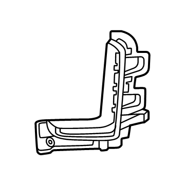 Cadillac 42861890 Upper Molding