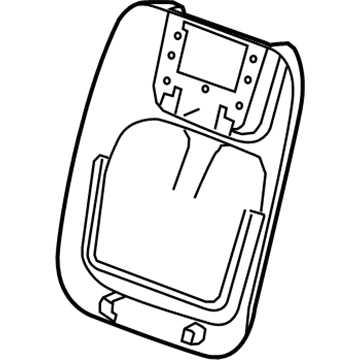 GM 90905668 Seat Back Cover