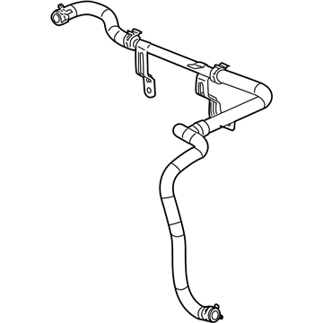 Saturn PCV Valve Hose - 12597628