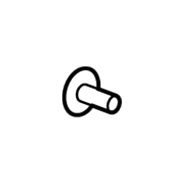 GM 13586166 Seat Back Frame Bolt, Rear