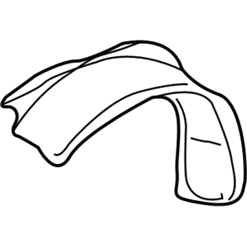 Pontiac Fender Splash Shield - 22611445