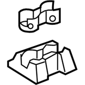 GM 15133093 Rear Cupholder