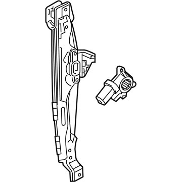 Cadillac XT6 Window Regulator - 84755851
