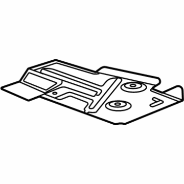 Chevy Corvette Exhaust Heat Shield - 84926405