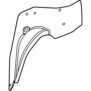 Chevy Exhaust Heat Shield - 84579639