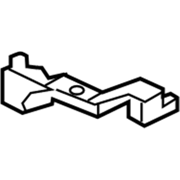 GM 23363955 Air Seal Bracket, Rear Outer Passenger Side