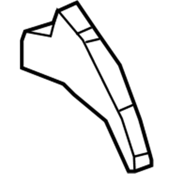 GM 23163257 Air Seal, Front