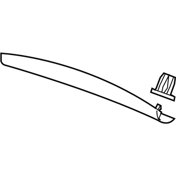Chevy 21994052 Upper Trim