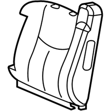 Chevy 19127407 Seat Back Cover