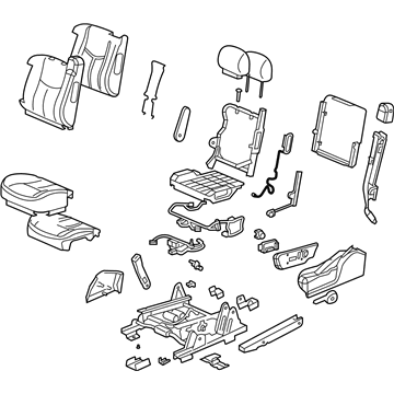 Chevy 88977423 Seat Assembly
