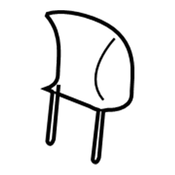 Chevy 88940263 Headrest Pad