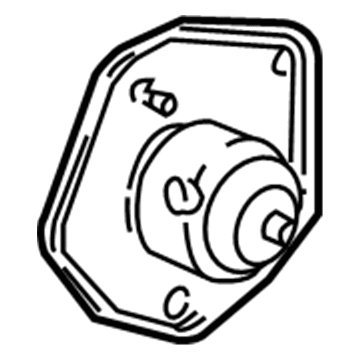 Cadillac Blower Motor - 19131216