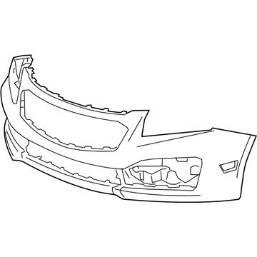 Chevy Cruze Limited Bumper - 94525909