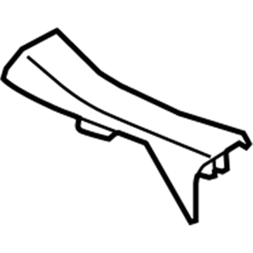 Chevy 15800806 Rear Sill Plate