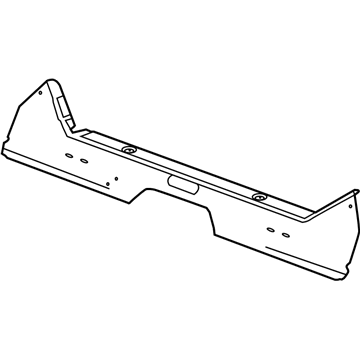 GM 22916018 Upper Tie Bar, Rear