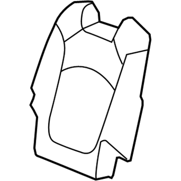 GMC 15900792 Seat Back Cover