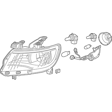 Chevy Colorado Headlight - 84707376