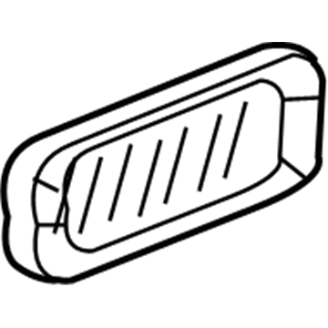 GM 15882900 Hole Cover, Titanium