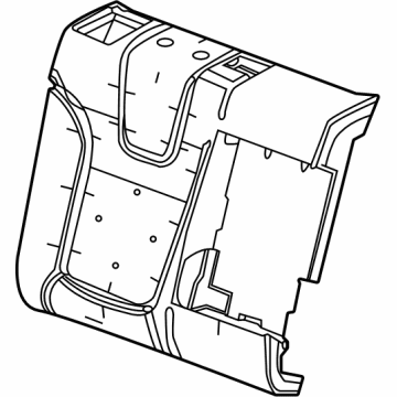 2022 Buick Encore GX Seat Cushion Pad - 42616261