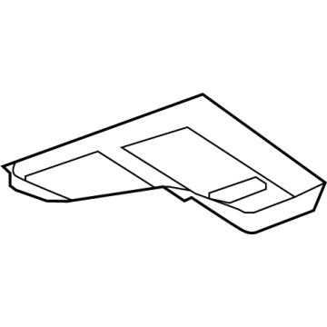GM 84675489 Liner, Black