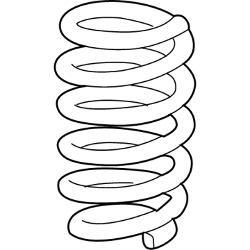 GM 85578902 Coil Spring, Front