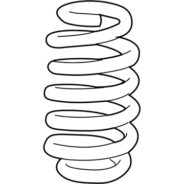 GM 23104462 Coil Spring, Rear