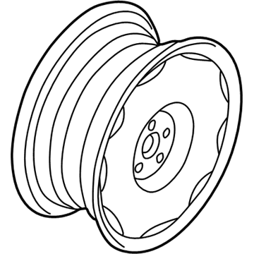 2001 Buick Park Avenue Spare Wheel - 9593516