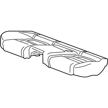 2020 Cadillac CT6 Seat Cushion Pad - 84074661