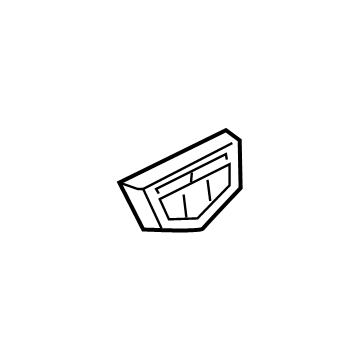 GM 84113417 Emblem, Front Passenger Side