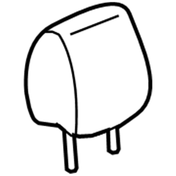 GMC 15901659 Headrest