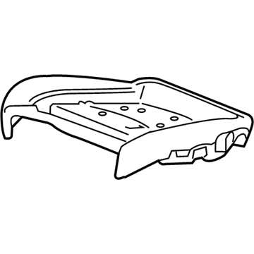 2022 Cadillac XT5 Seat Cushion Pad - 84613455