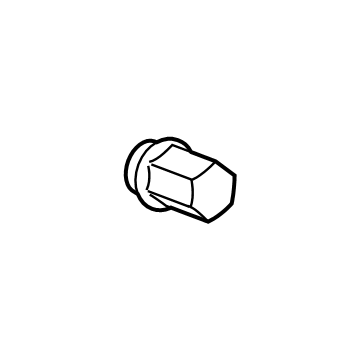 Chevy 9596070 Wheel Nut