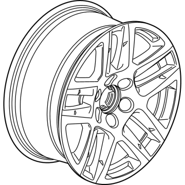Chevy Silverado 1500 Spare Wheel - 23376225