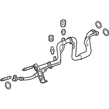 Cadillac A/C Hose - 23296967