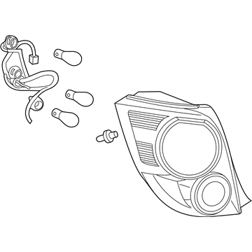 Chevy Sonic Back Up Light - 42407869