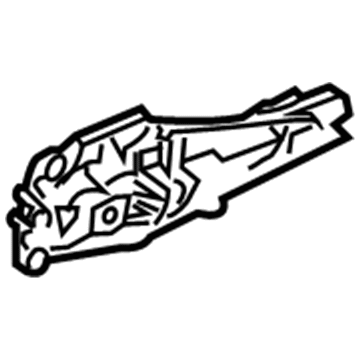 GM 13505891 Handle Base, Front Passenger Side