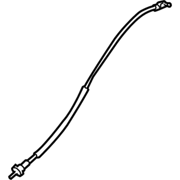 GM 20914983 Lock Cable, Front